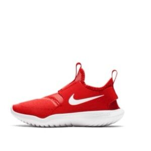 Nike Red and White Flex Runner